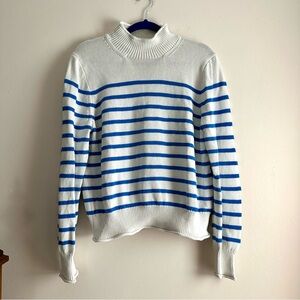 J. Crew • New Heritage Rollneck Sweater in Stripe